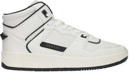 Indoor Basket Sneaker Zwart Wit Cruyff , White , Heren - 45 Eu,46 Eu,44 Eu,42 Eu,43 EU