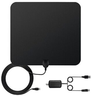 Indoor Digitale Tv Antenne Met Signaalversterker Booster Tv Radius Antena Tv Surf Antennes Hdtv Freeview Tdt Kabel Tv Vos antenne