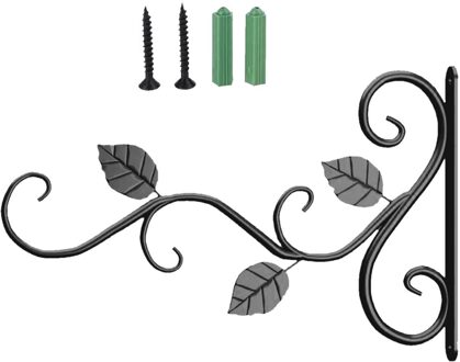 Indoor En Outdoor Muur Type Plant Pot Opknoping Bracket Hanger Metalen Haak