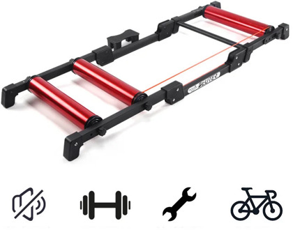 Indoor Home Exercise Bicycle Roller Trainer Stand Cycling Training MTB Road Bike Roller Platform For 24-29inch 700C Bike