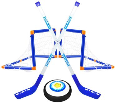 Indoor Outdoor Elektrische Ijshockey Set Mini Slijtvaste Entertainment Training Schorsing Bal Doel Verwijderbare Kinderen Speelgoed