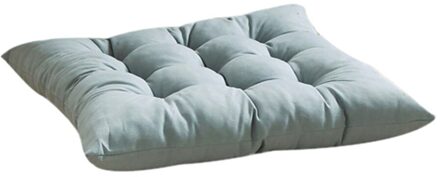 Indoor Outdoor Tuin Patio Home Kitchen Office Stoel Zitkussen Pads Sofa Zitkussen Billen Kussen Pads 40X40cm # T2 grijs