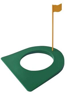 Indoor Putting Cup Met Gat Vlag Training Putter Praktijk Aid Thuis Yard Outdoor Training Trainer Aids Gereedschap Verstelbare Gat 2
