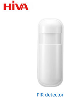 Indoor Strobe Sirene 433Mhz Licht Sirene Mini Standalone Strobe Sirene Home Security Geluid Alarmsysteem Met Pir Deur Sensor Zilver