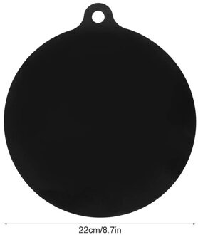 Inductie Fornuis Schoonmaken Bescherming Pad Siliconen Warmte-isolatie Tool Keuken Hittebestendige Anti-Slip Mat ronde