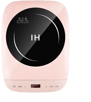 Inductie Kookplaat Smart Elektrische Oven Plaat Nauwkeurige Controle Fornuizen Kookplaat Keuken Kookplaat Pot 2100W roze