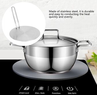 Inductie Verwarming 1Pcs Rvs Warmte Diffuser Converter Voor Gas Elektrische Inductie Thermische Board Fornuis Huishouden Supply