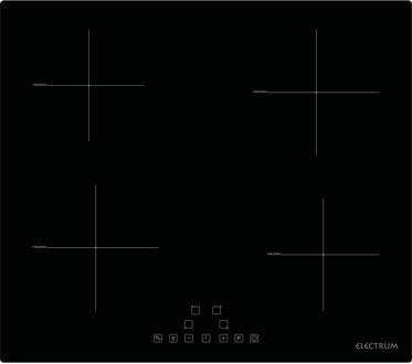 Inductiekookplaat Piit 604bl022 R4 - 4 Zones - Booster - 60cm
