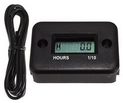 Inductieve Digitale Urenteller Waterdichte Lcd Display Voor Bike Motorcycle Atv Sneeuwscooter Marine Boot Ski Dirt Gas Motor