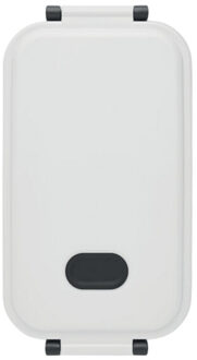 Indus polypropyleen 800ml lunchbox - maat One size Wit