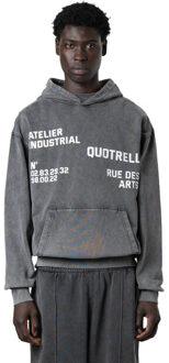 Industria hoodie - maat L Grijs
