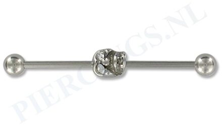 Industrial barbell doodshoofd