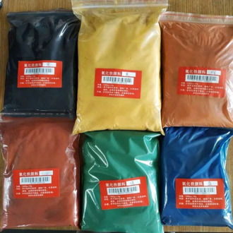 Industrial pigment water-soluble concentrated concrete color difference repair agent color cement color powder dye iron oxide