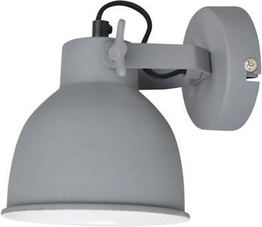 Industrial Wandlamp Grijs