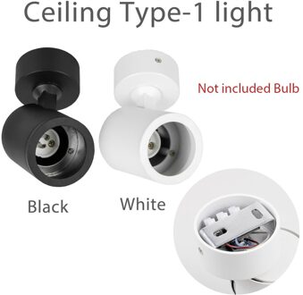 Industriële GU10 Spoor Licht Fase Verstelbare Plafond Kleding Winkel Woonkamer Draadloze Spot LED Rail Verlichting Winkel Museum Ceiling type 1 licht / wit