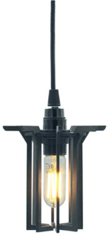 Industriele hanglamp 004 T zwart