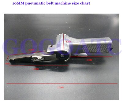 Industriële Pneumatische Riem Machine 10Mm Pneumatische Slijpmachine Riem Machine Polijstmachine
