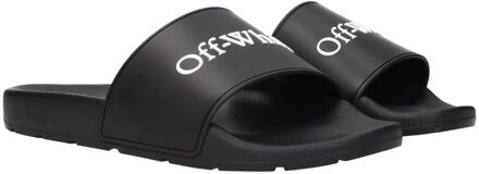 Industriële Riempjes Slippers Zwart