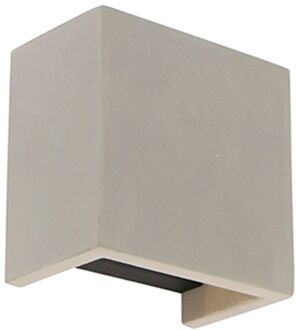 Industriële wandlamp beton - Meave Grijs