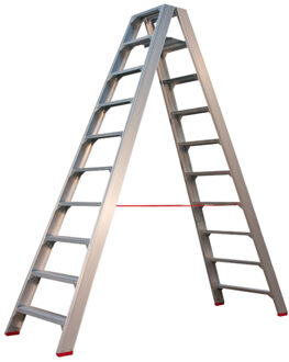 Industrietrap superpro - 2x12 treden met beugel - 4741000212