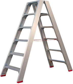 Industrietrap superpro - 2x6 treden met beugel - 4741000206