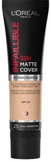 Infaillible 24H Matte Cover Foundation - 25 Rose Ivory