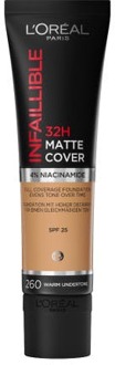 Infaillible 24H Matte Cover Foundation - 260 Golden Skin