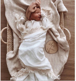 Infant Organic Cotton Wrap Newborn Lace Gauze Swaddle Wrap Children 100*120CM Muslin Summer Blanket Baby Photography blankets