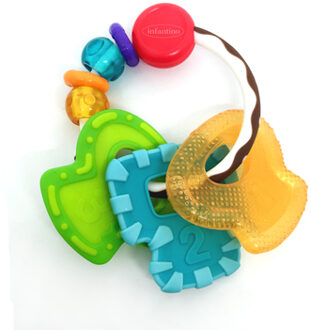 Infantino B kids® Slide & Chew Teether Keys - Kleurrijk