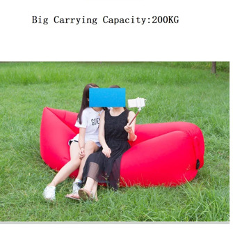 Inflatable Sofa Outdoor Furniture Folding Chair Outdoor Beach Air Cushion Lazy Bag Car Inflatable Sofa Chair for Lunch Break