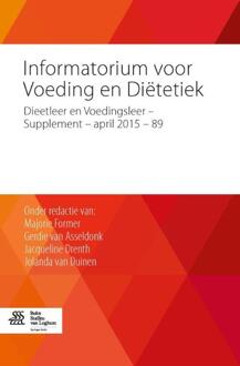 Informatorium voor voeding en dietetiek / Supplement 89 - april 2015 - Boek Springer Media B.V. (9036808979)