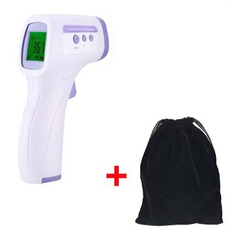 Infrarood Goedkope Digitale Infrarood Thermometer Temperatuur Meter Instrument Non-contact Ir Volwassen/Baby Termometro wit zak
