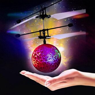 Infrarood Inductie Drone Vliegen Flash Led Verlichting Bal Helikopter Kind Kid Speelgoed Gebaar-Sensing Geen Behoefte Te Gebruiken Afstandsbediening controle U