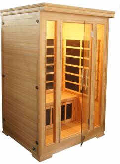 Infrarood Sauna Komfort 125X120 cm 1850W 2 Persoons