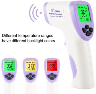 Infrarood Thermometer Digitale Non-contact Oor Voorhoofd Temperatuur Digitale Infrarood Body Termometro Infrarrojo Infravermelho Thermometer 2