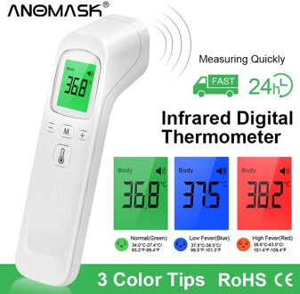 Infrarood Thermometer Voorhoofd Non-Contact Thermometer Voor Volwassen Baby Digitale Thermometer Temperatuur Tool Body Ir Thermometer