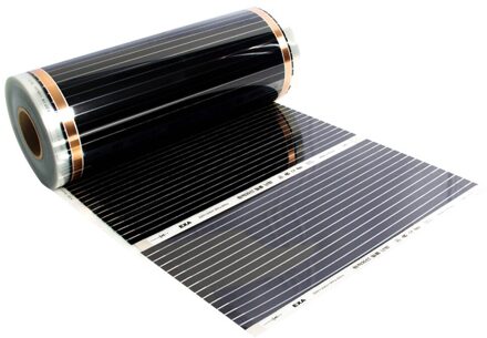 Infrarood Vloerverwarming Film 220V Elektrische Warme Vloer Systeem 80W/M2 50Cm Breedte Thuis Warming Verwarming folie Mat Gemaakt In Korea 50x450cm