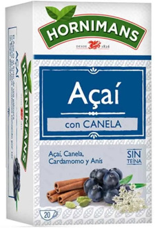 Infusion of açai with cinnamon, cardamom and anise 20 Hornimans sachets