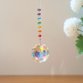 Ing Crystal Suncatcher Kroonluchter Rainbow Maker Veranda Boom Decor
