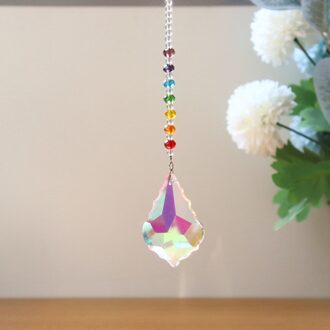 Ing Crystal Suncatcher Kroonluchter Rainbow Maker Veranda Boom Decor