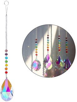 Ing Crystal Suncatcher Kroonluchter Rainbow Maker Veranda Boom Decor
