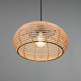 Inga hanglamp met rotan kap Ø 29 cm bruin