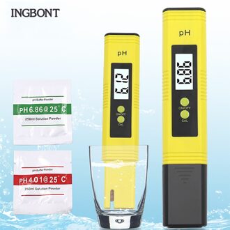 Ingbont Digitale Ph Meter Tester 0.01 Pocket Ph Tester Water Concentratie Meter Lcd Voedsel Aquarium Zwembad Hydrocultuur Analyzers