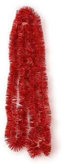 Inge Christmas Goods Kerstslinger - guirlande - rood - 270 cm