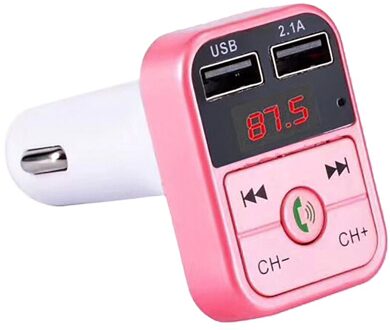 Ingebouwde intelligente Dual USB Bluetooth 4.1 Handsfree Car Kit Charger Fm-zender MP3 Speler A2B2 USB Naar Mp3 Voiture Adapter