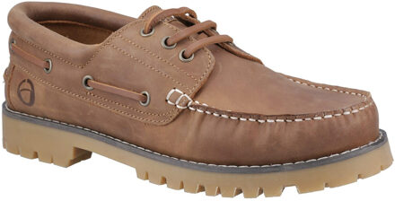 Inglecote Heren Leren Schoenen Bruin - EU 43 / UK 9