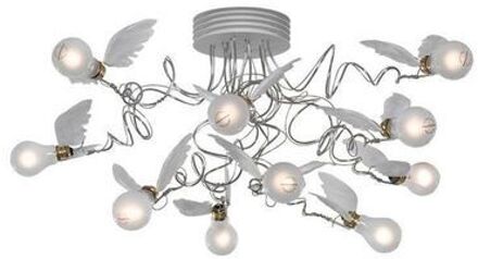 Ingo Maurer Birdie's Nest LED Plafondlamp Wit