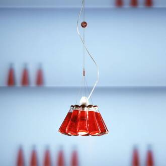 Ingo Maurer Design hanglamp Campari Light, kabel 155 cm rood