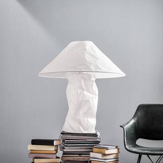 Ingo Maurer Lampampe tafellamp van Japans papier natuurwit