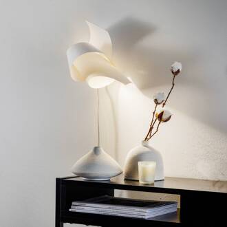 Ingo Maurer Oop's 2 wandlamp van papier wit